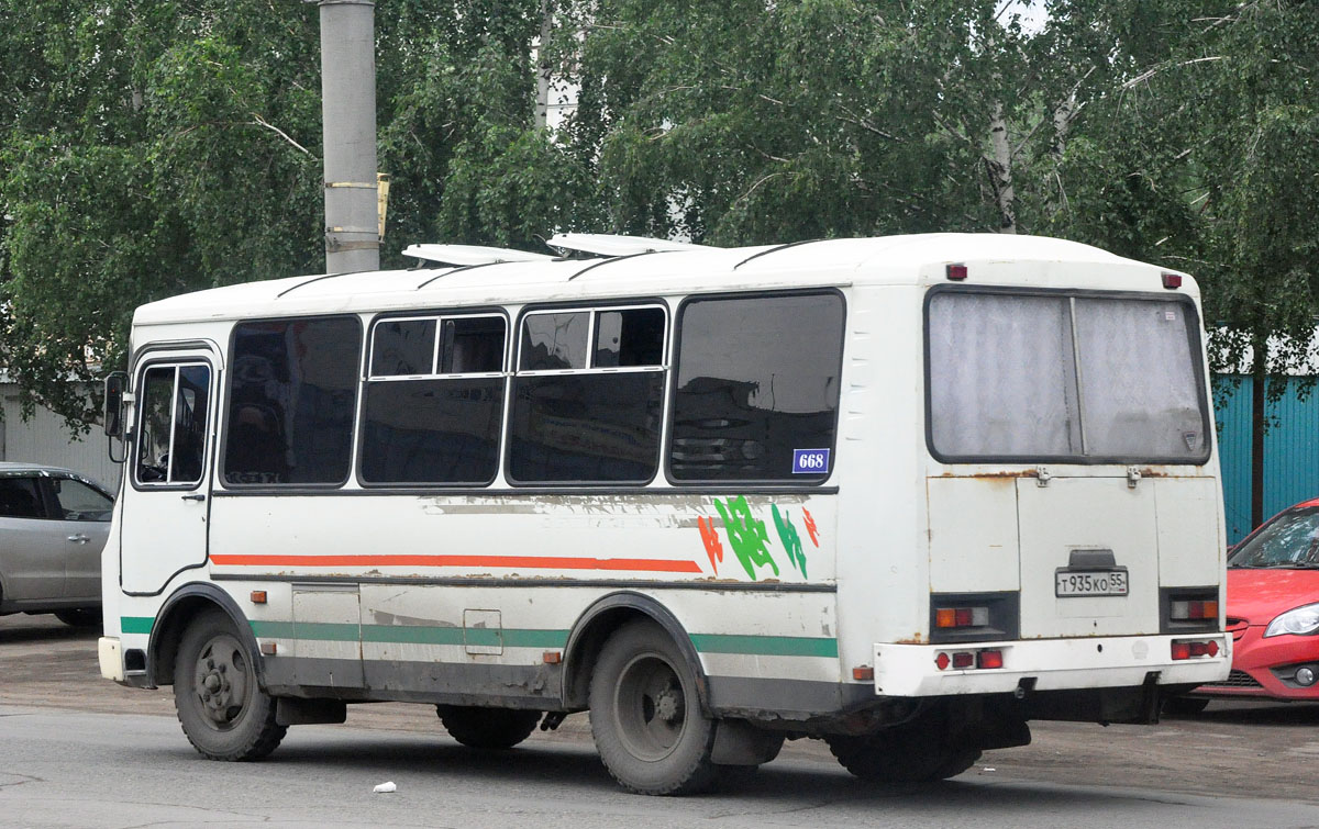 Омская область, ПАЗ-32053 № 668