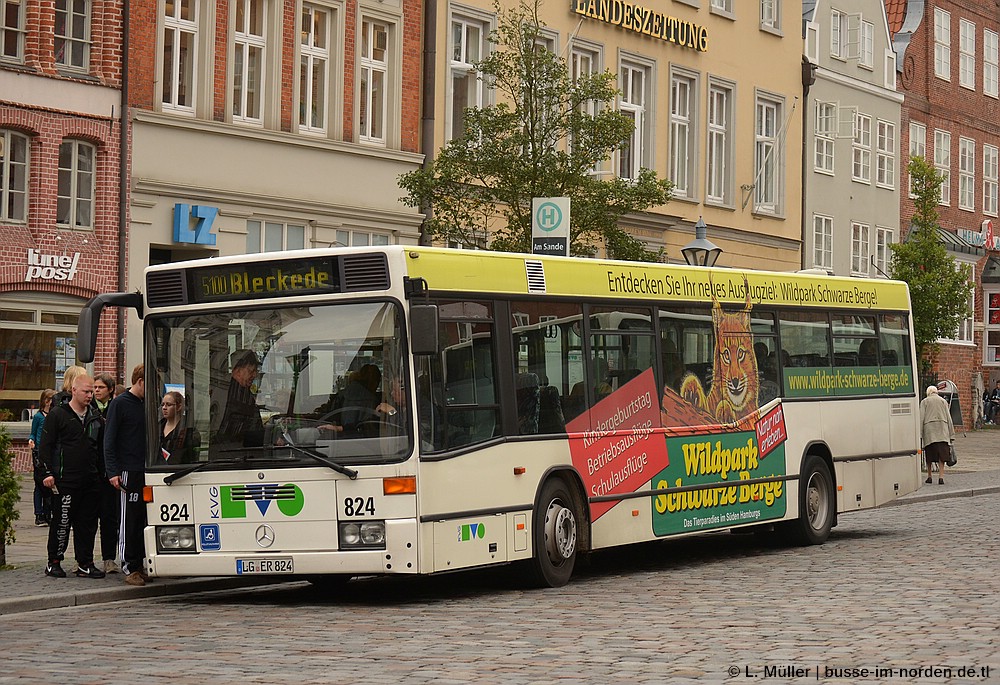 Нижняя Саксония, Mercedes-Benz O405N2Ü № 824