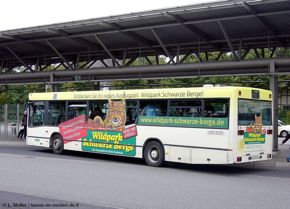 Нижняя Саксония, Mercedes-Benz O405N2Ü № 824