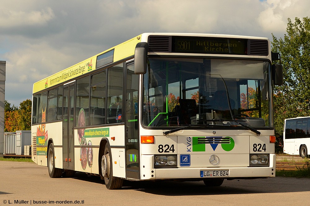 Нижняя Саксония, Mercedes-Benz O405N2Ü № 824