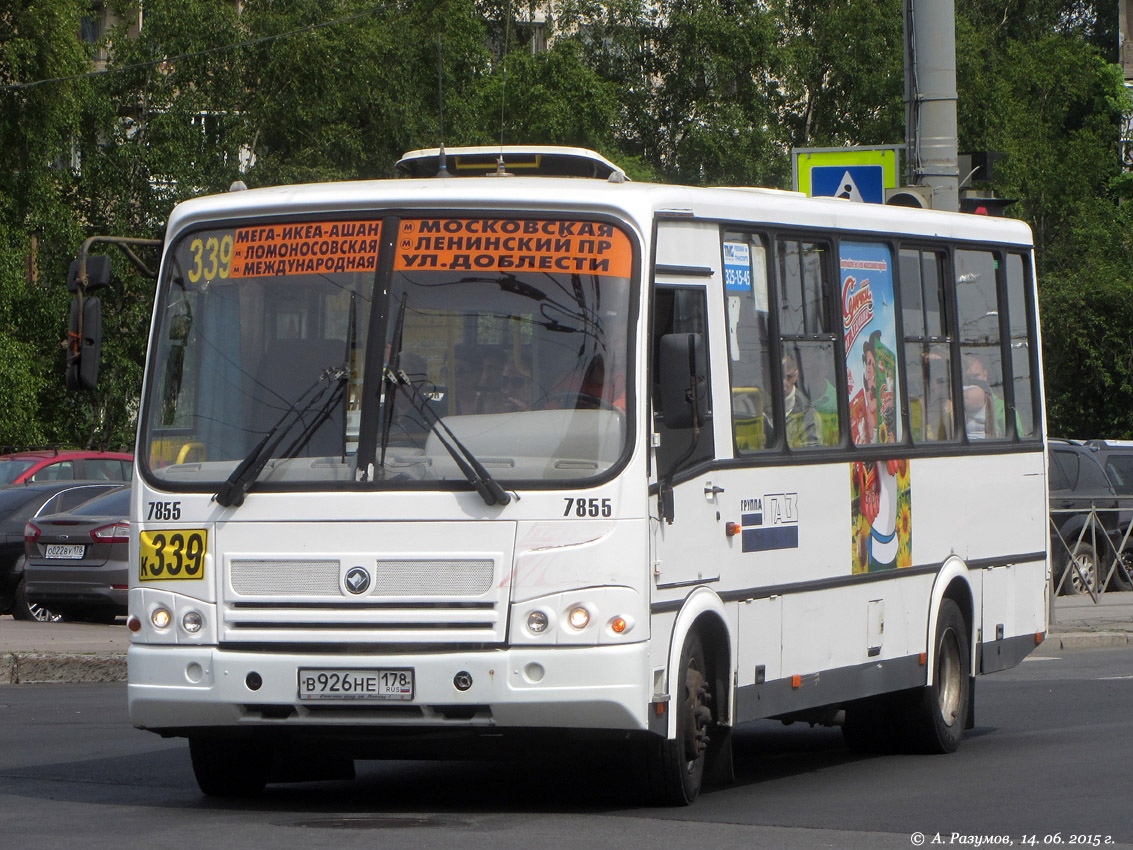 Saint Petersburg, PAZ-320412-05 # 7855