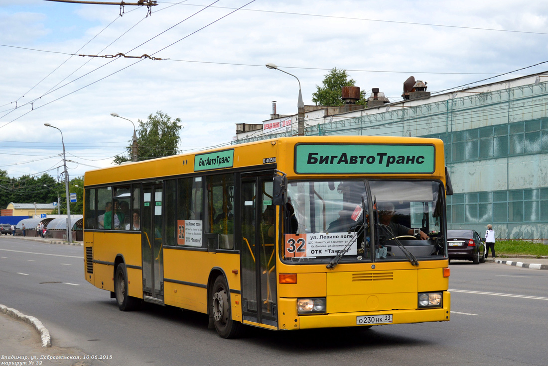 Владимирская область, Mercedes-Benz O405N2 № О 230 НК 33