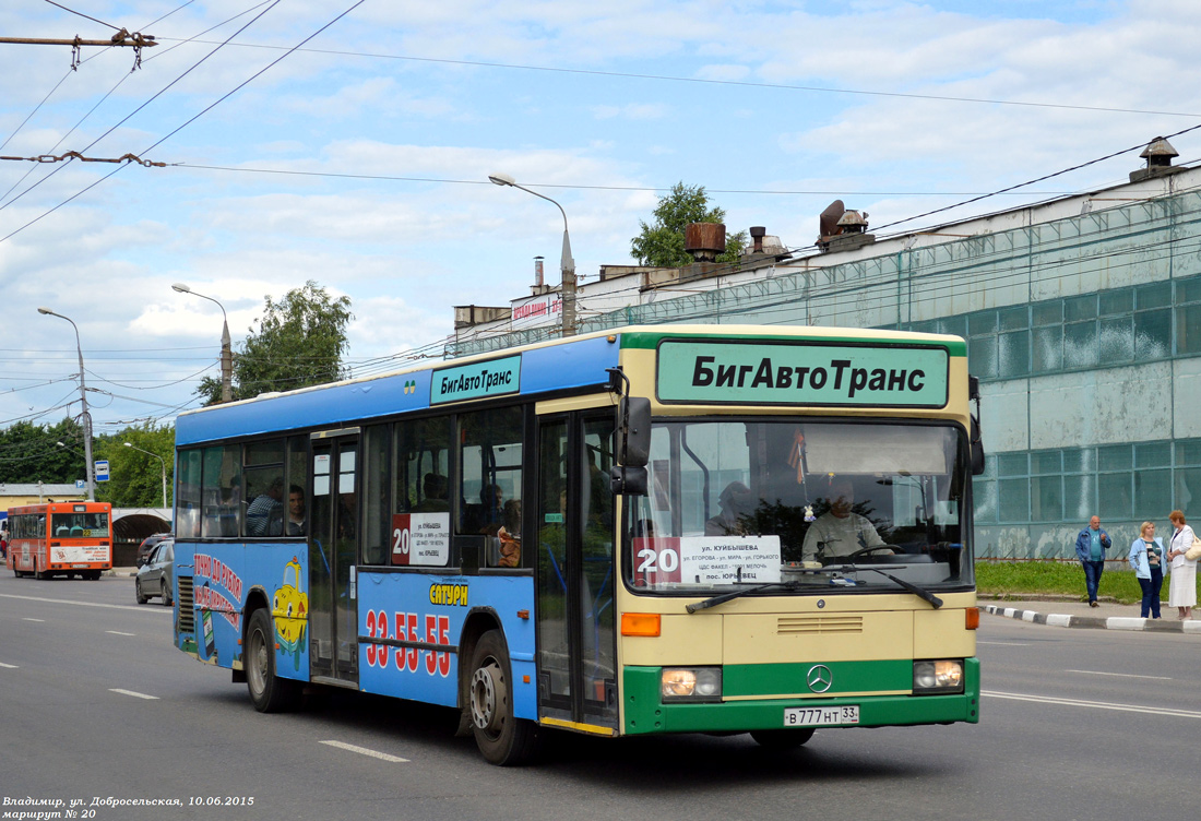 Владимирская область, Mercedes-Benz O405N2 № В 777 НТ 33