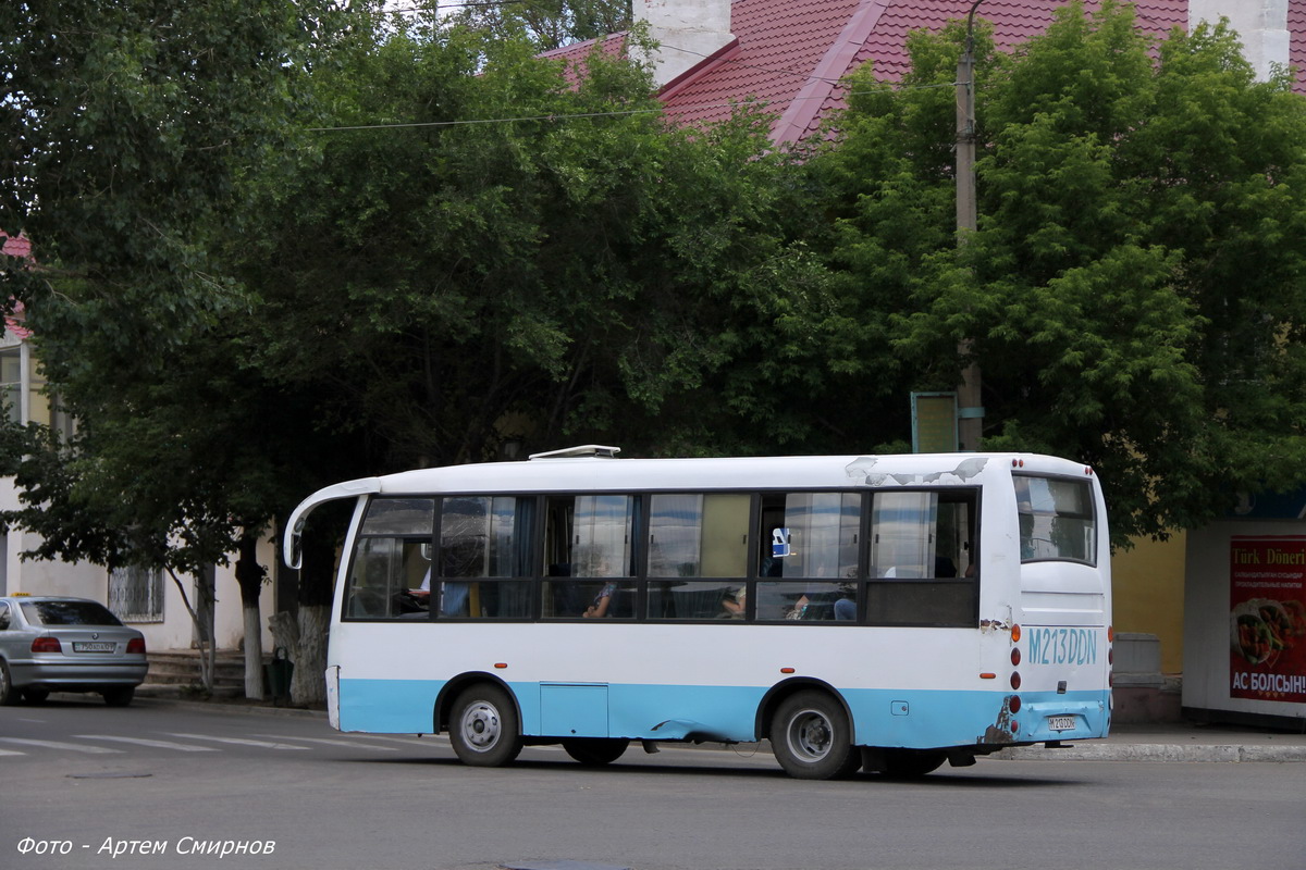 Ulytau region, FAW CA6710 # M 213 DDN — Photo — Bus Transport