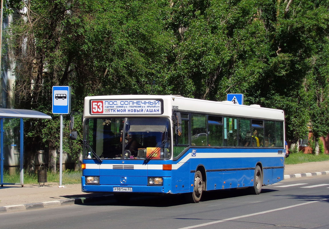 Саратовская область, Mercedes-Benz O405N № Р 981 МК 64