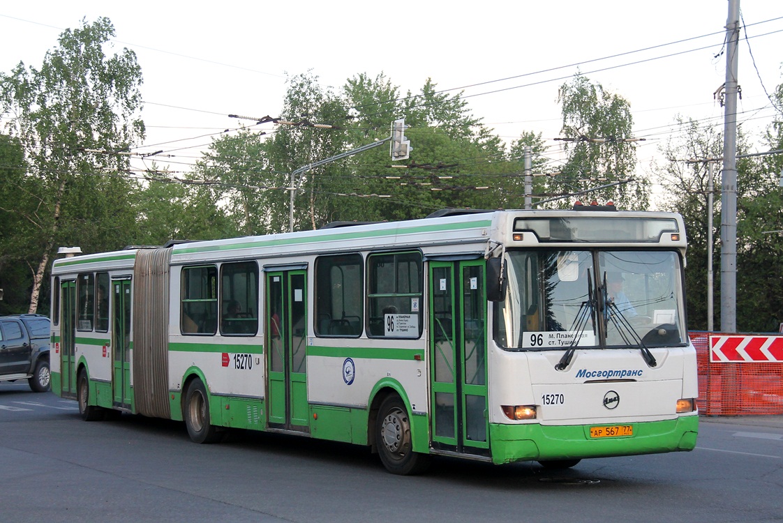 Москва, ЛиАЗ-6212.01 № 15270