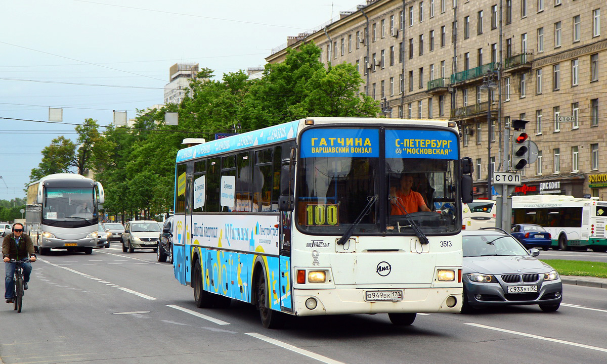 Ленинградская область, ЛиАЗ-5256.58 № 3513