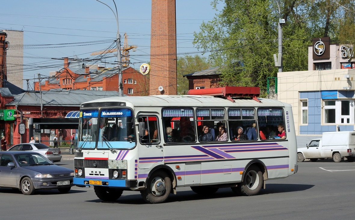 Tomsk region, PAZ-32053-50 # АС 322 70