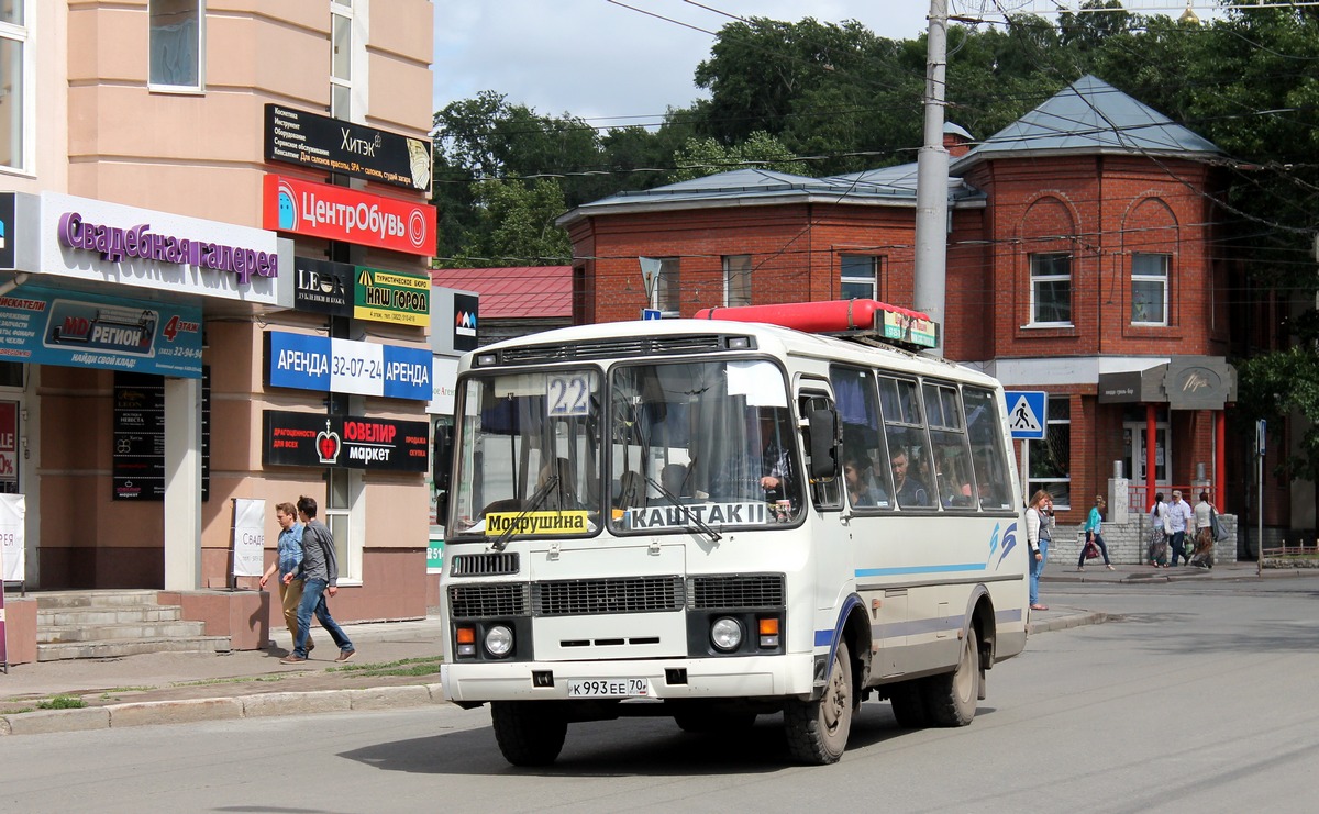 Томская область, ПАЗ-32054 № К 993 ЕЕ 70