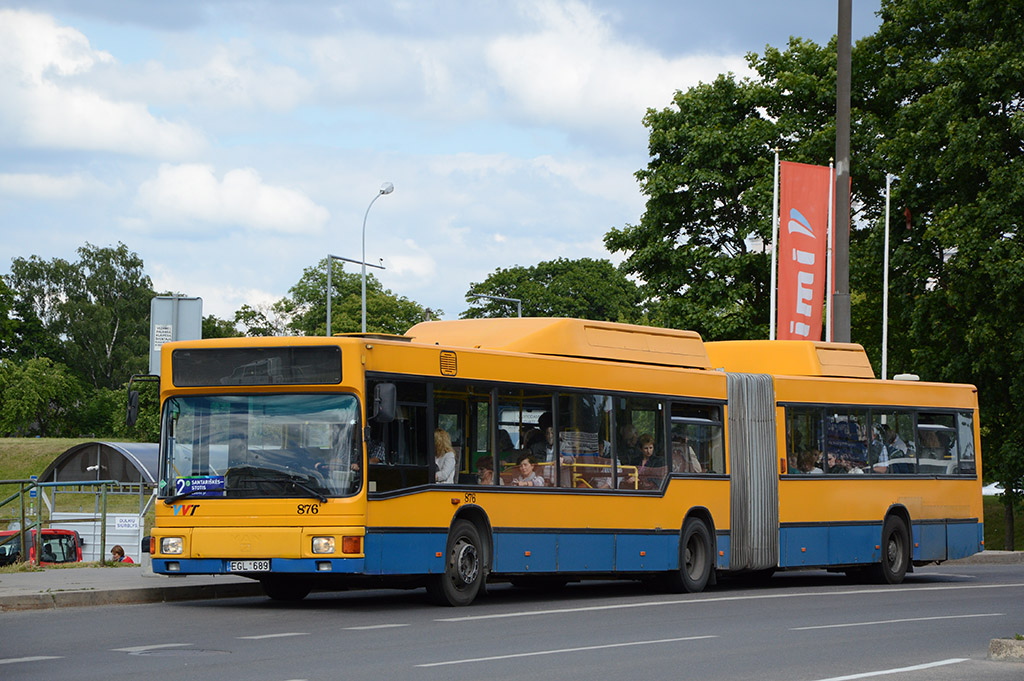 Литва, MAN A18 NG232 CNG № 876