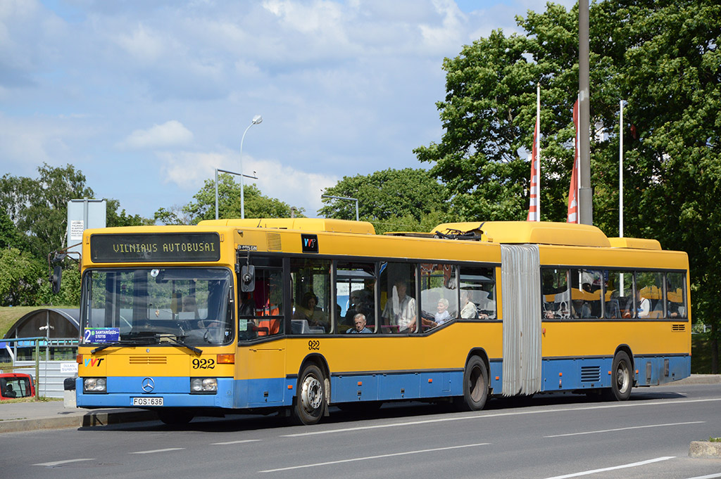 Литва, Mercedes-Benz O405GN2 CNG № 922