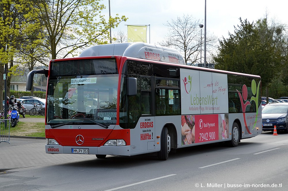 Нижняя Саксония, Mercedes-Benz O530 Citaro CNG № 353