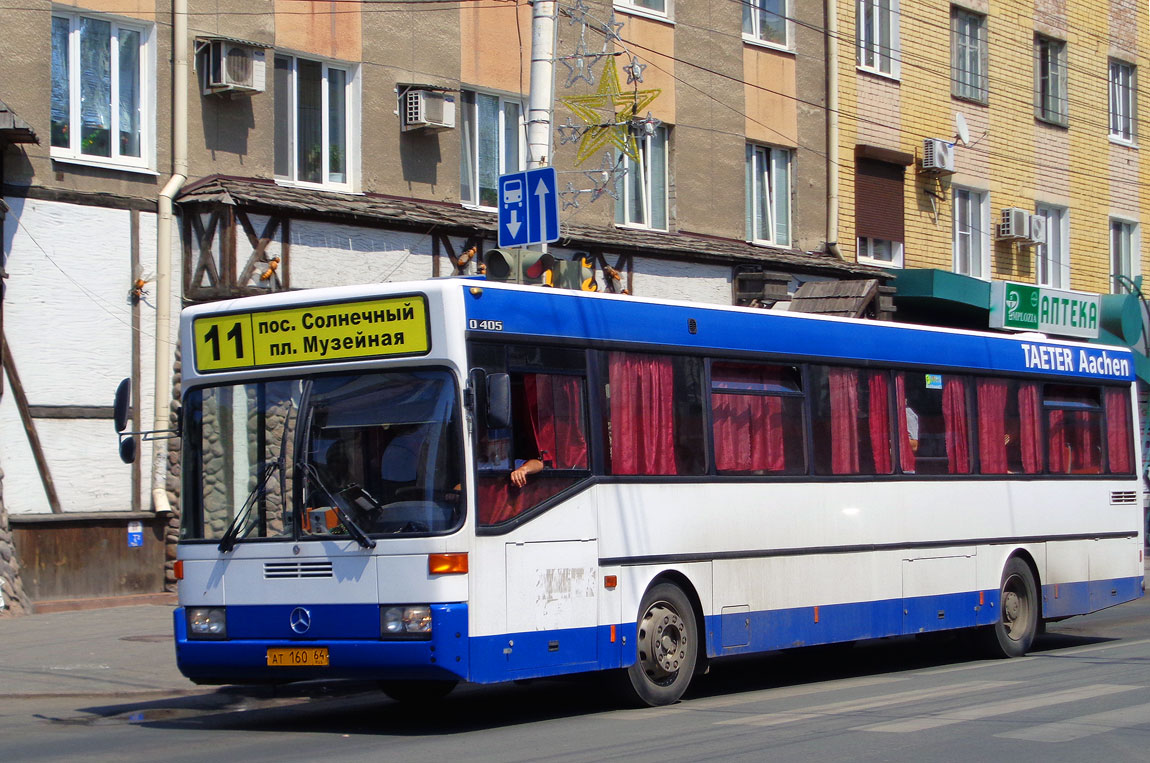 Саратовская область, Mercedes-Benz O405 № АТ 160 64