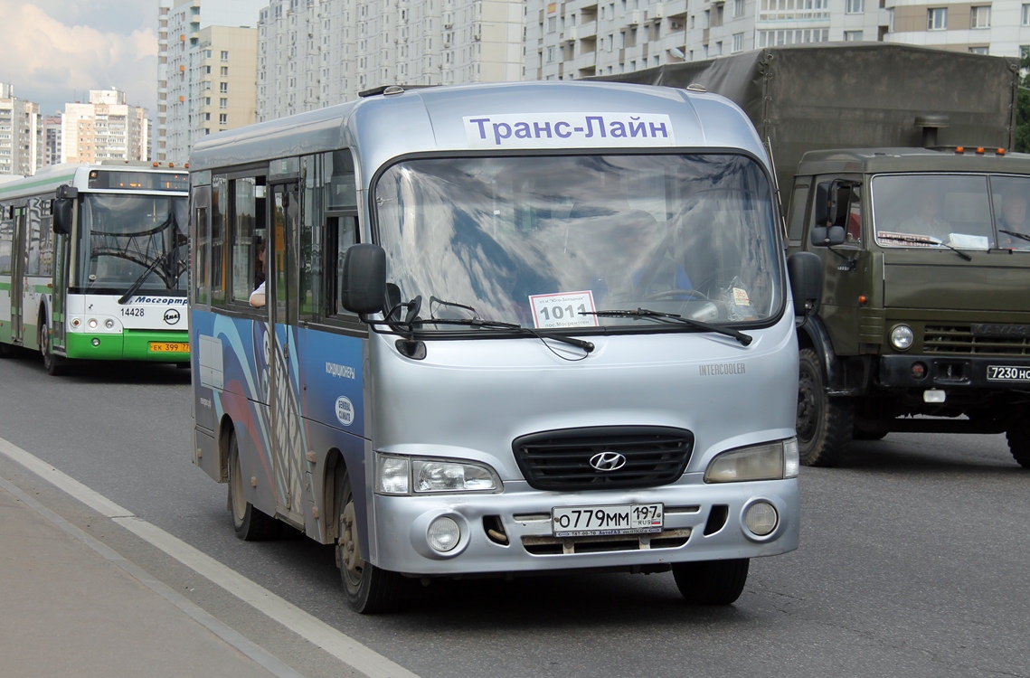 Москва, Hyundai County SWB (ТагАЗ) № О 779 ММ 197