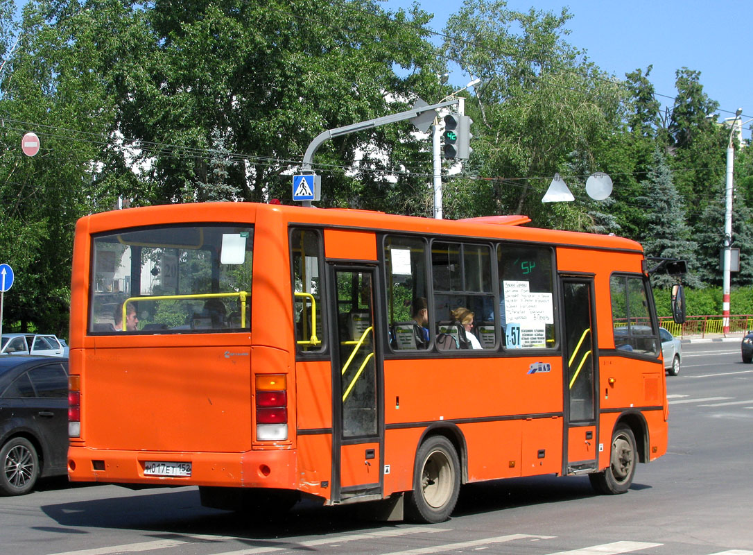 Нижегородская область, ПАЗ-320402-05 № М 017 ЕТ 152