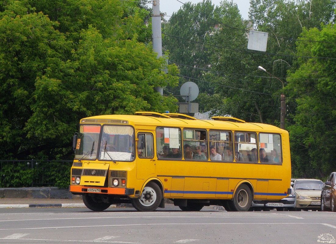 Нижегородская область, ПАЗ-4234 № А 505 РВ 152