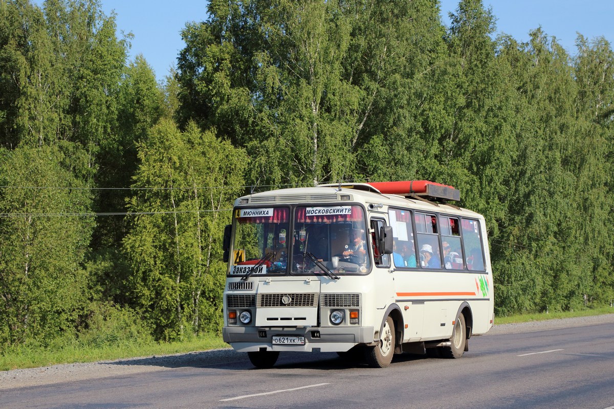 Томская область, ПАЗ-32054 № О 621 ХК 70