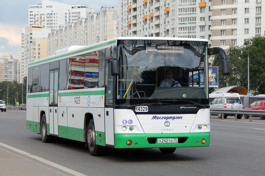 Москва, ГолАЗ-525110-11 "Вояж" № 14329