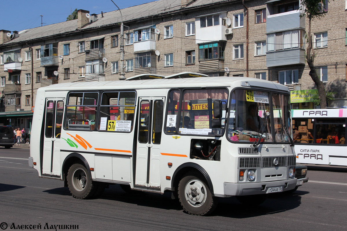 Воронежская область, ПАЗ-32054 № Т 344 АВ 136