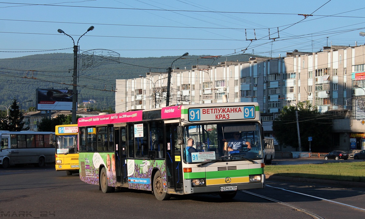 Kraj Krasnojarski, Mercedes-Benz O405N2 Nr О 234 ЕВ 124