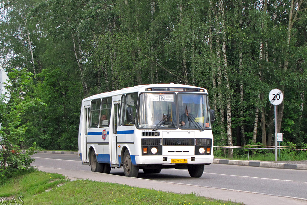 Маскоўская вобласць, ПАЗ-32054 № 0982