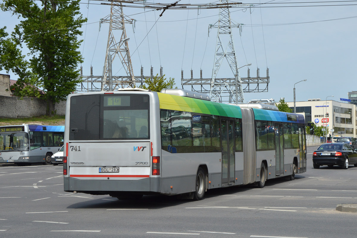 Литва, Volvo 7700A № 741