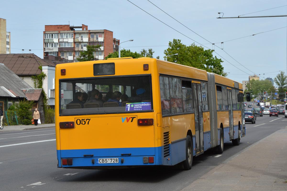 Литва, Mercedes-Benz O405GN № 057