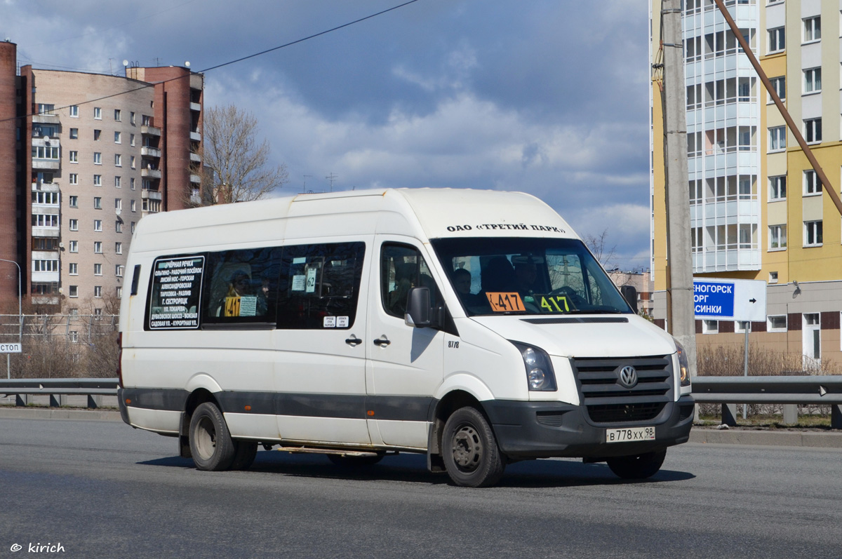 Санкт-Петербург, БТД-2219 (Volkswagen Crafter) № В 778 ХХ 98