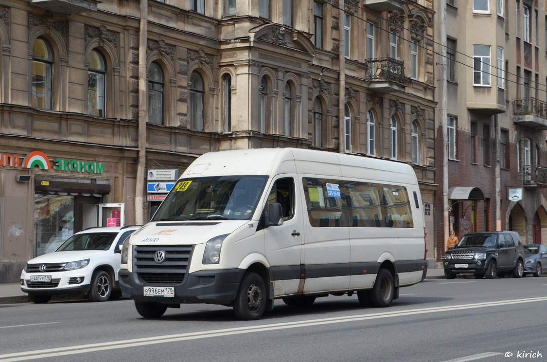 Санкт-Петербург, БТД-2219 (Volkswagen Crafter) № 2713