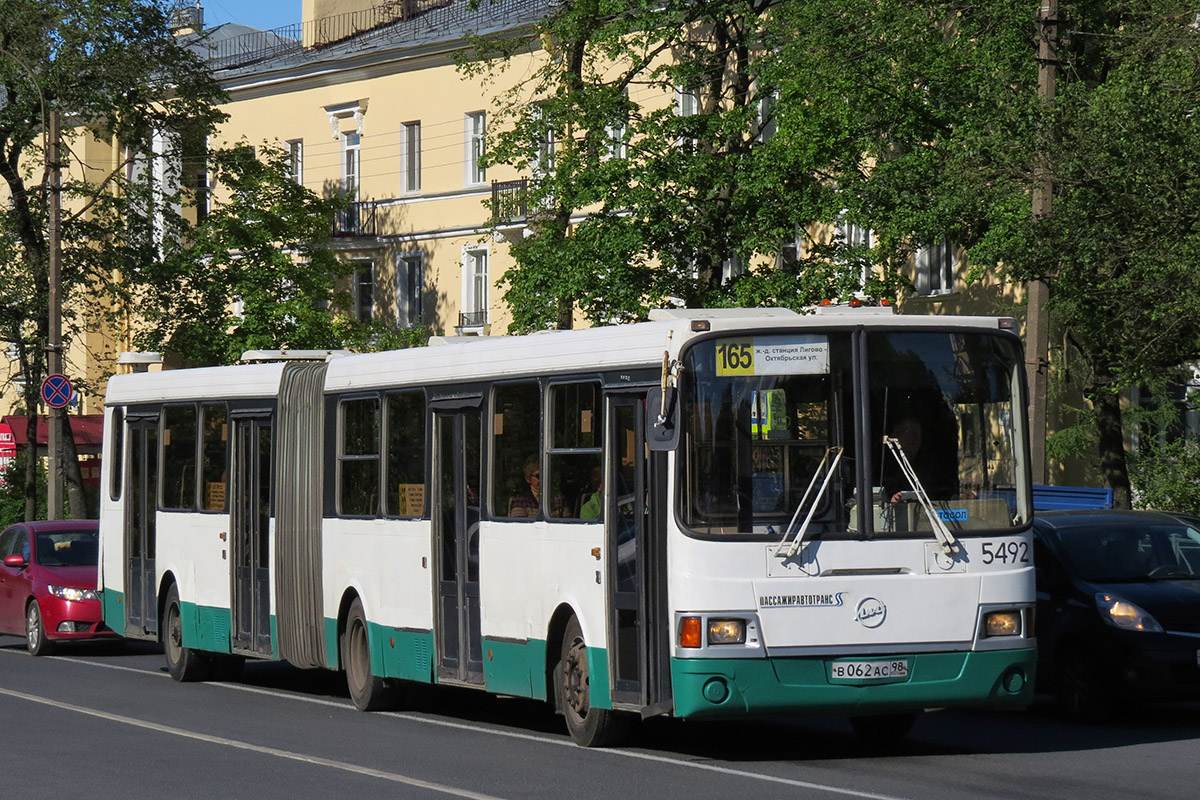 Санкт-Петербург, ЛиАЗ-6212.00 № 5492