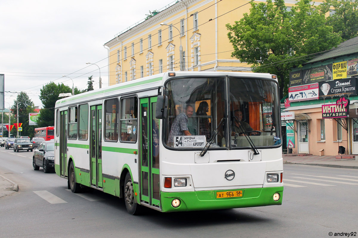 Пензенская область, ЛиАЗ-5256.45 № АТ 966 58