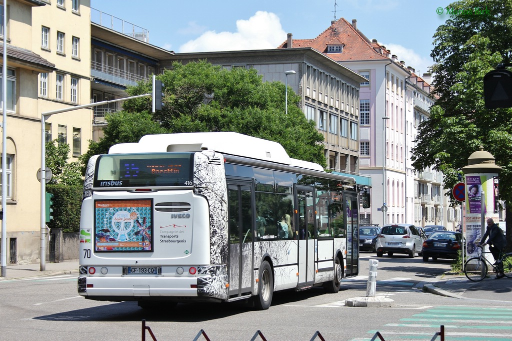 Франция, Irisbus Citelis 12M CNG № 416