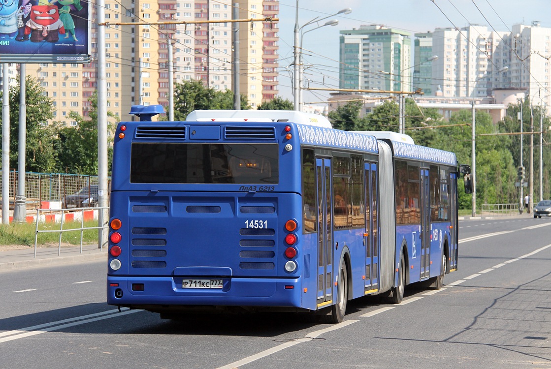 Москва, ЛиАЗ-6213.22 № 14531