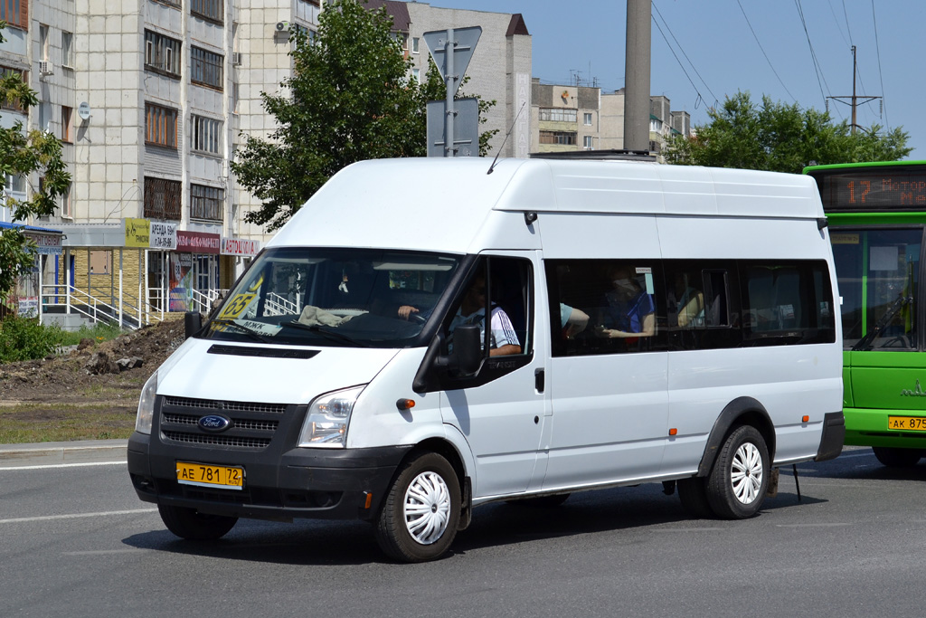 Obwód tiumeński, Nizhegorodets-222709  (Ford Transit) Nr АЕ 781 72