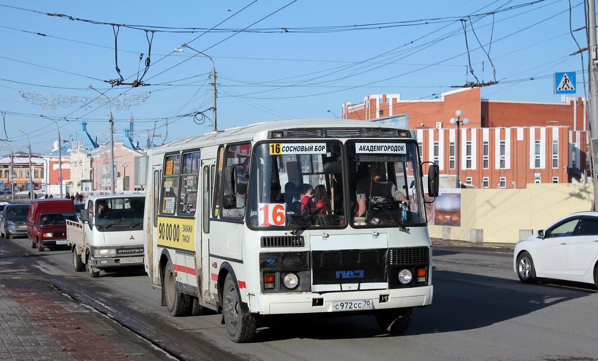 Томская область, ПАЗ-32054 № С 972 СС 70