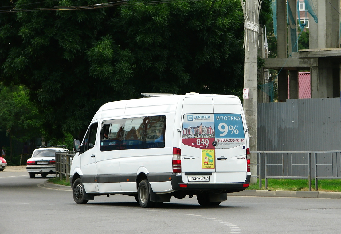 Краснодарский край, Луидор-22360C (MB Sprinter) № Е 104 КО 123