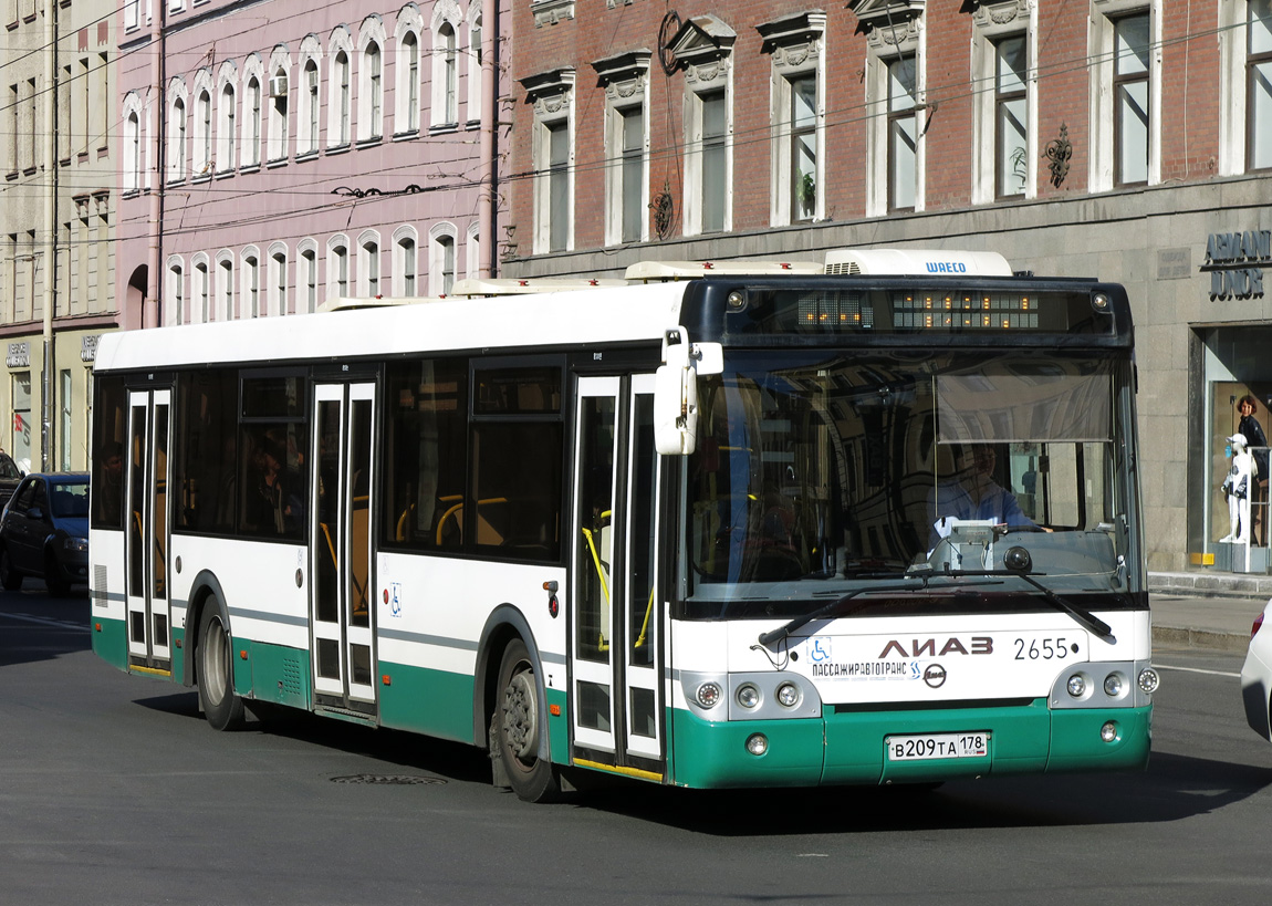 Szentpétervár, LiAZ-5292.60 sz.: 2655