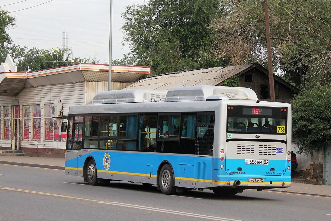 Алматы, Yutong ZK6118HGA № 593