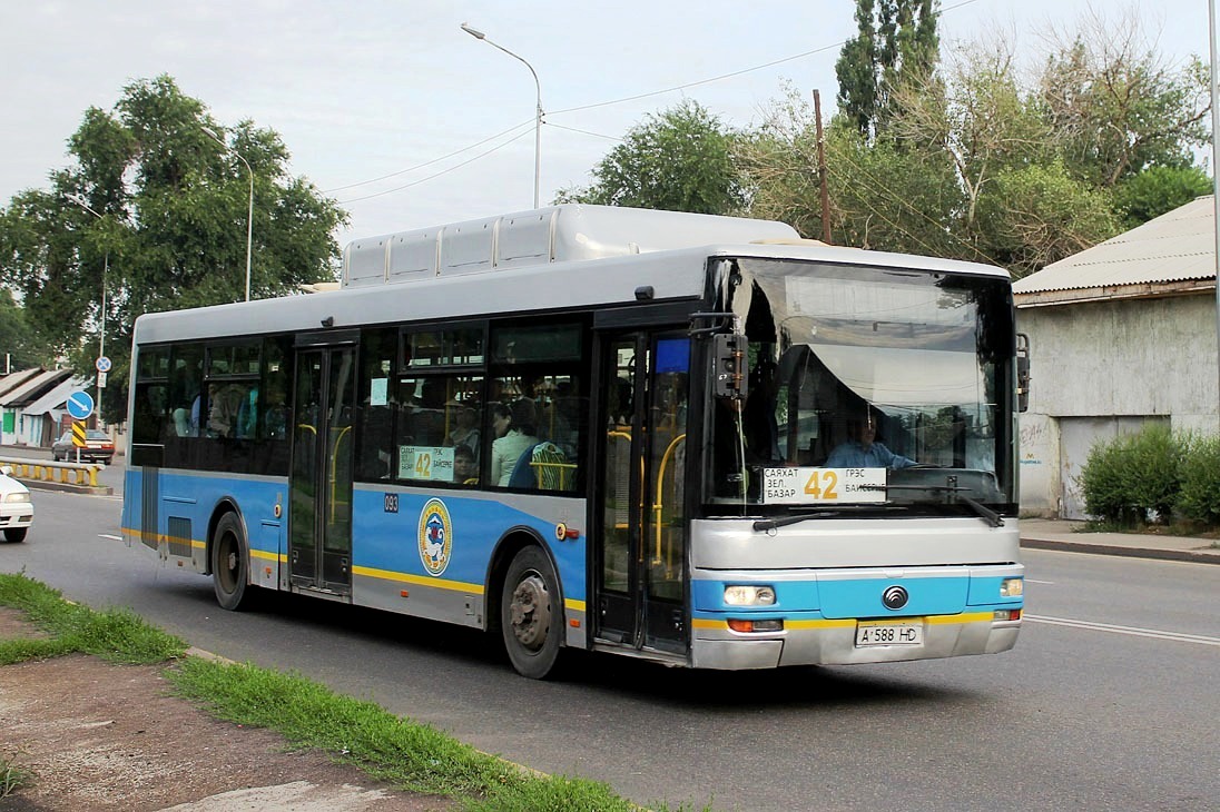 Алматы, Yutong ZK6120HGM № 093