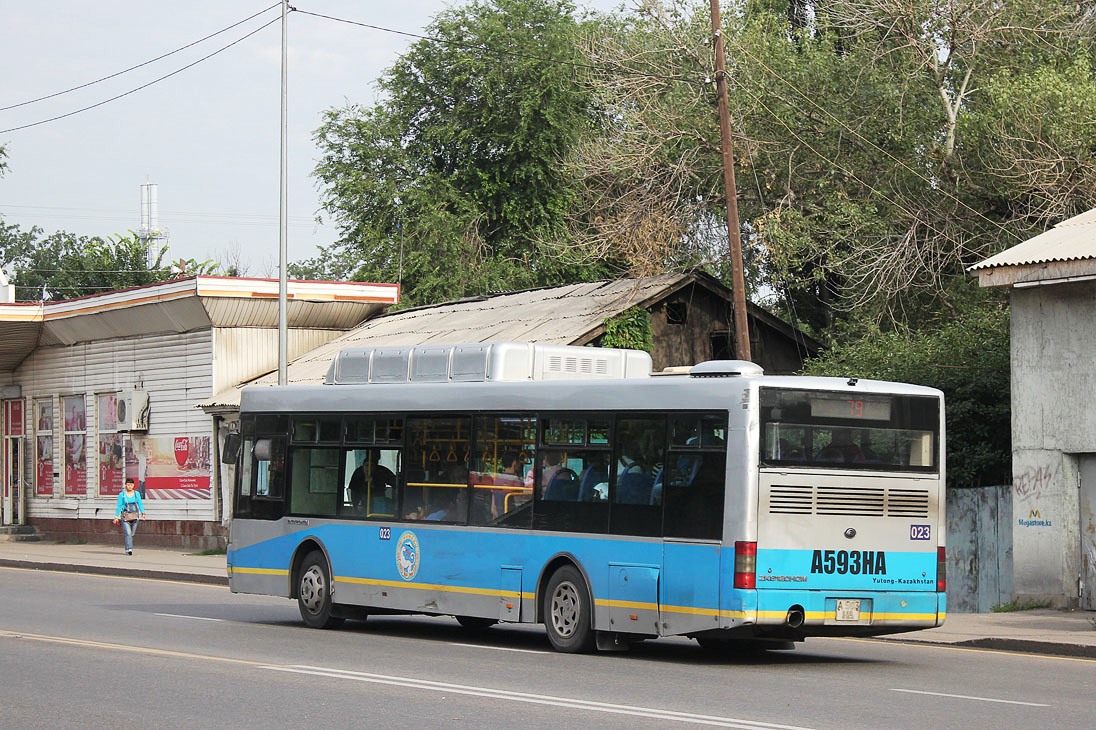 Алматы, Yutong ZK6120HGM № 023