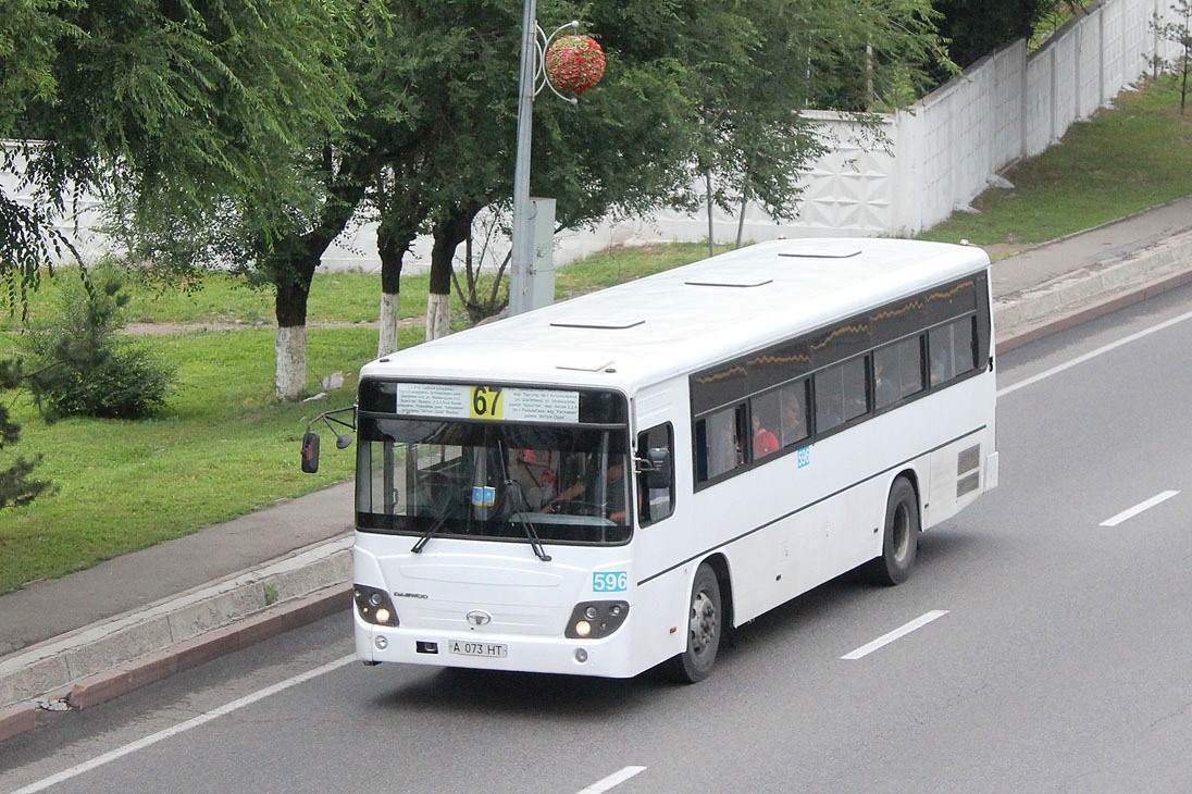 Алматы, Daewoo BS106 (СемАЗ) № 596