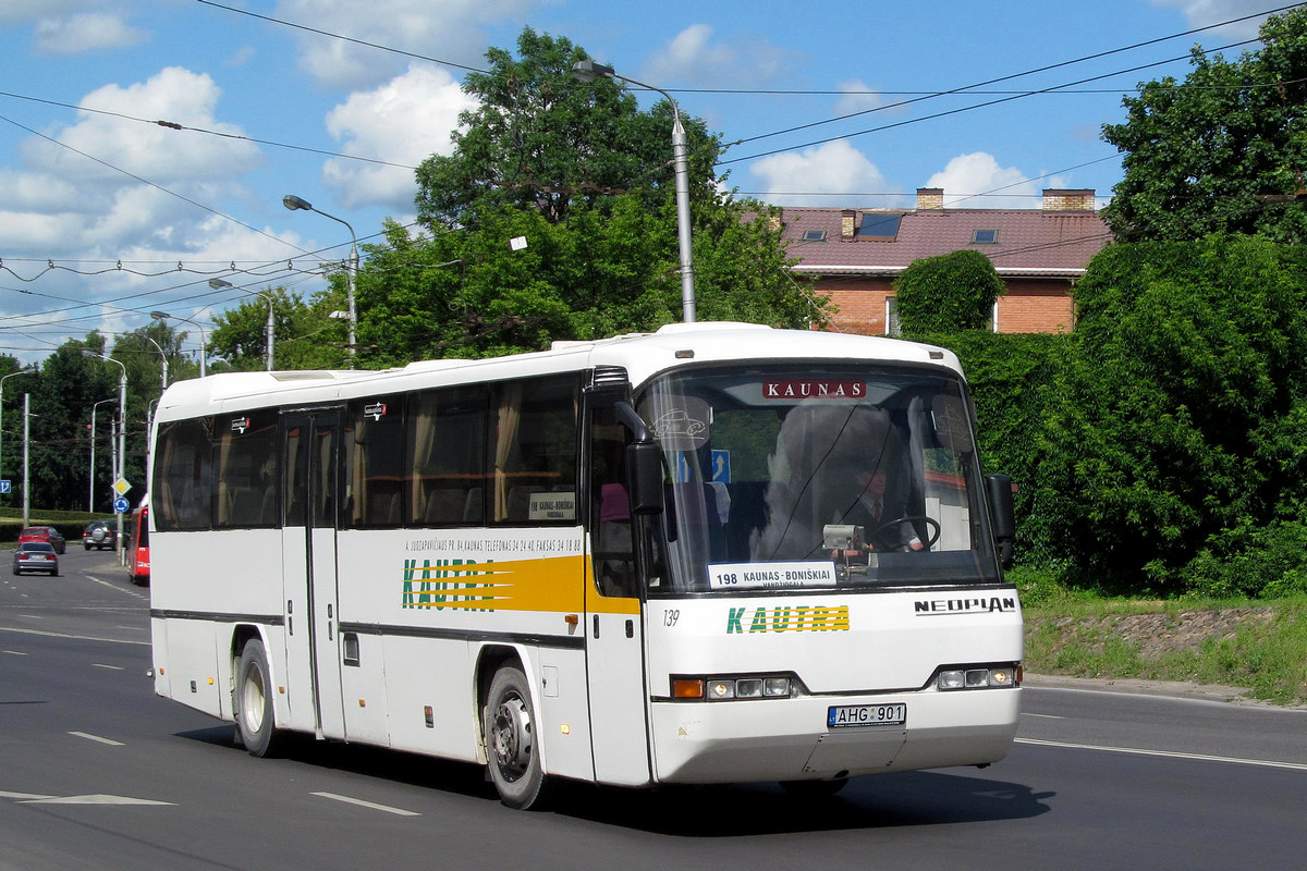 Литва, Neoplan N316Ü Transliner № 139