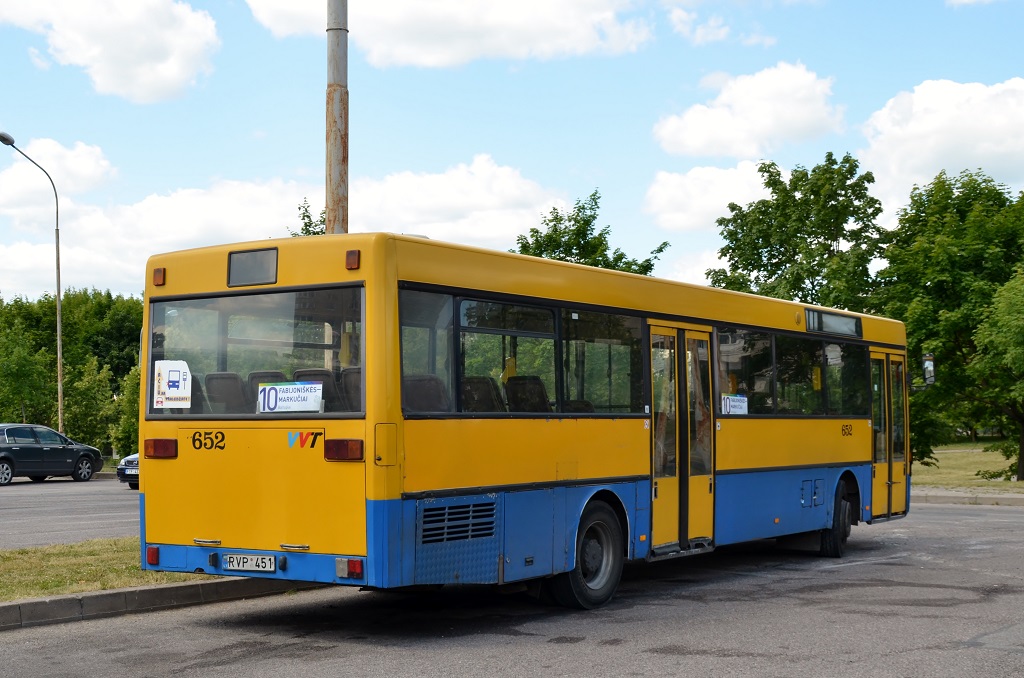 Литва, Mercedes-Benz O405 № 652