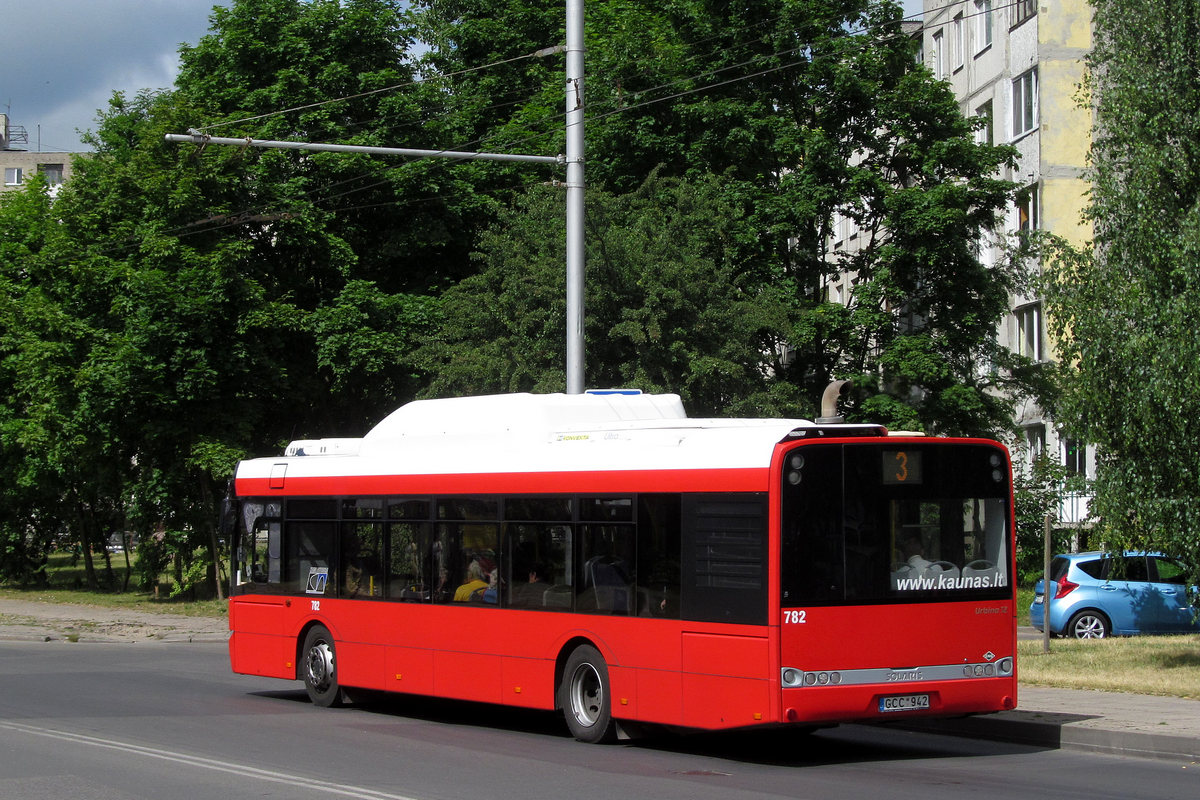 Литва, Solaris Urbino III 12 CNG № 782