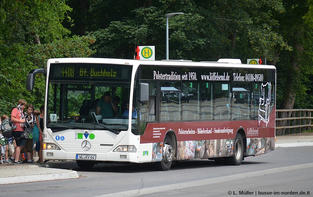 Нижняя Саксония, Mercedes-Benz O530Ü Citaro Ü № 893