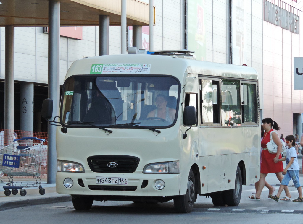 Ростовская область, Hyundai County SWB C08 (РЗГА) № Н 543 ТА 161