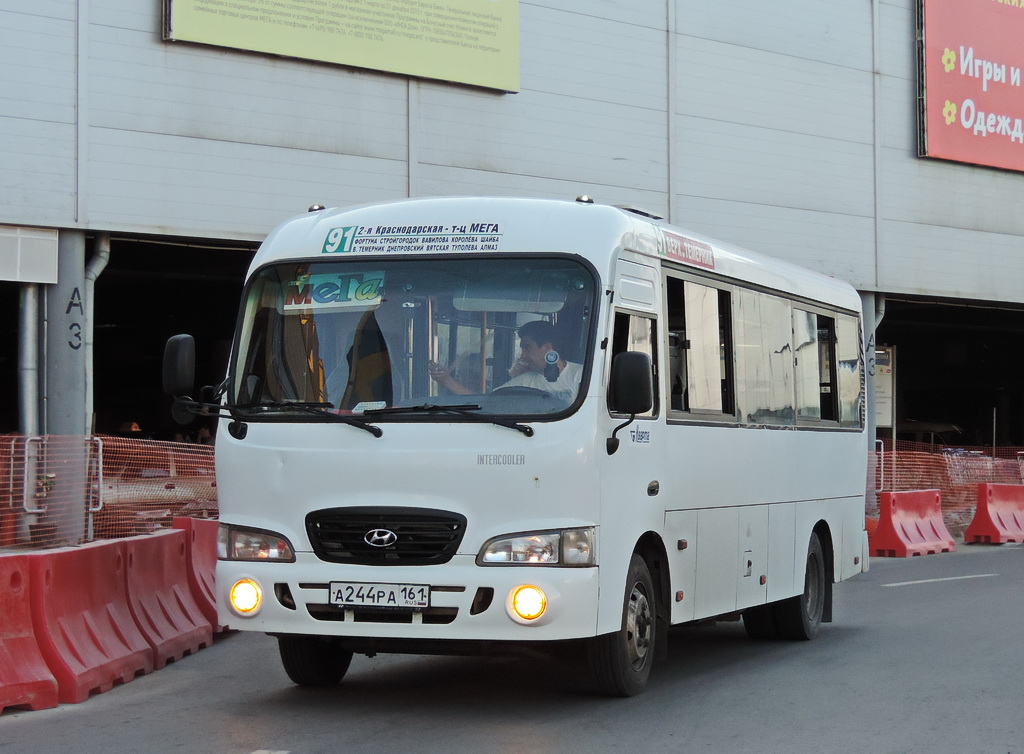 Ростовская область, Hyundai County LWB C09 (ТагАЗ) № А 244 РА 161