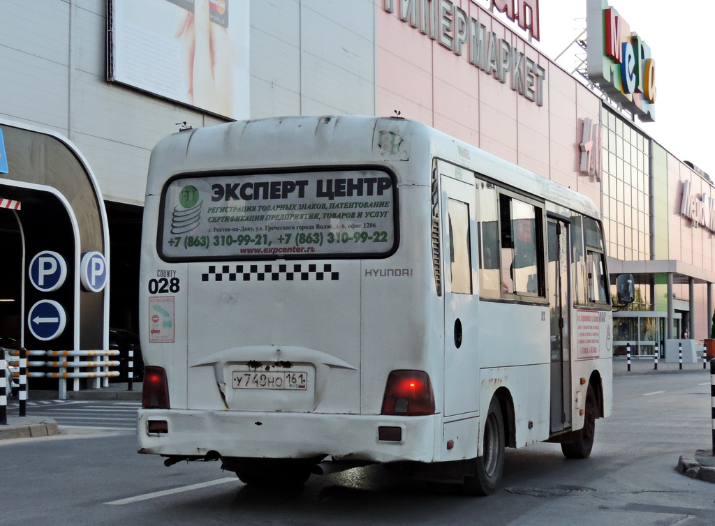 Ростовская область, Hyundai County SWB C08 (РоАЗ) № 028