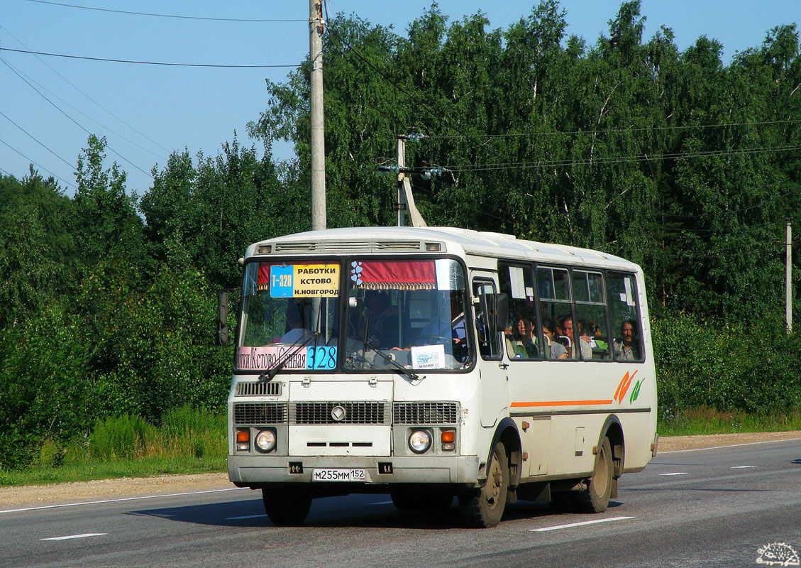 Нижегородская область, ПАЗ-32054 № М 255 ММ 152