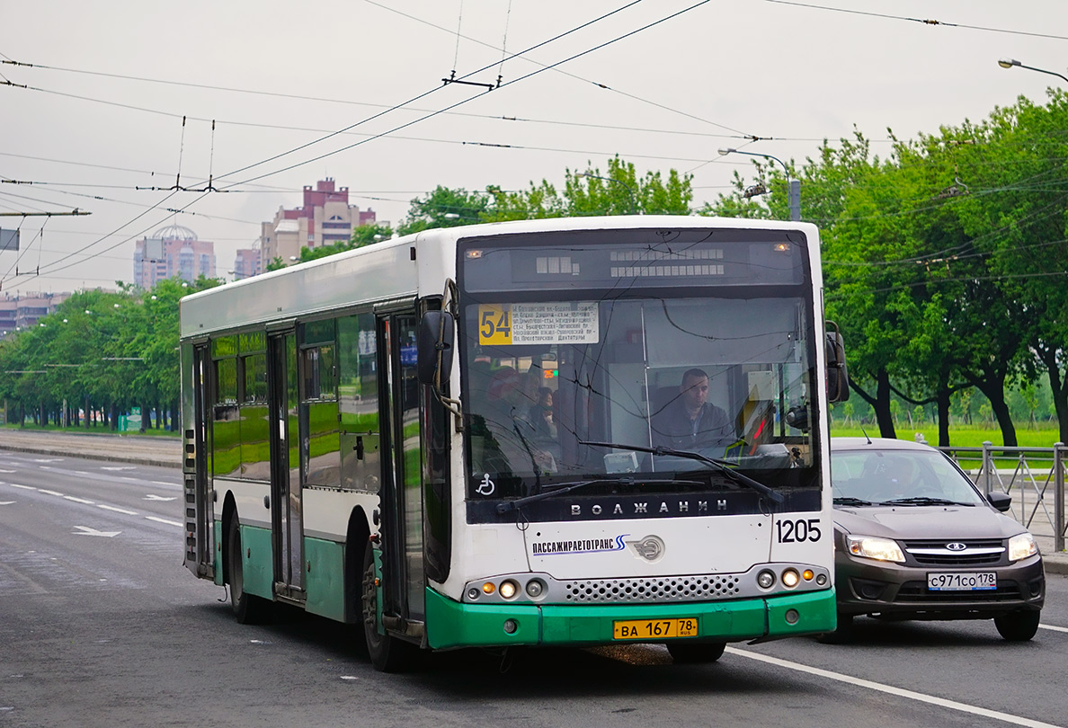 Санкт-Петербург, Волжанин-5270-20-06 "СитиРитм-12" № 1205